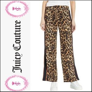 Juicy couture leopard pants BARELY WORN
